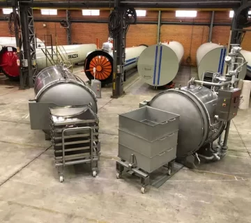 دستگاه استریل مواد غذایی